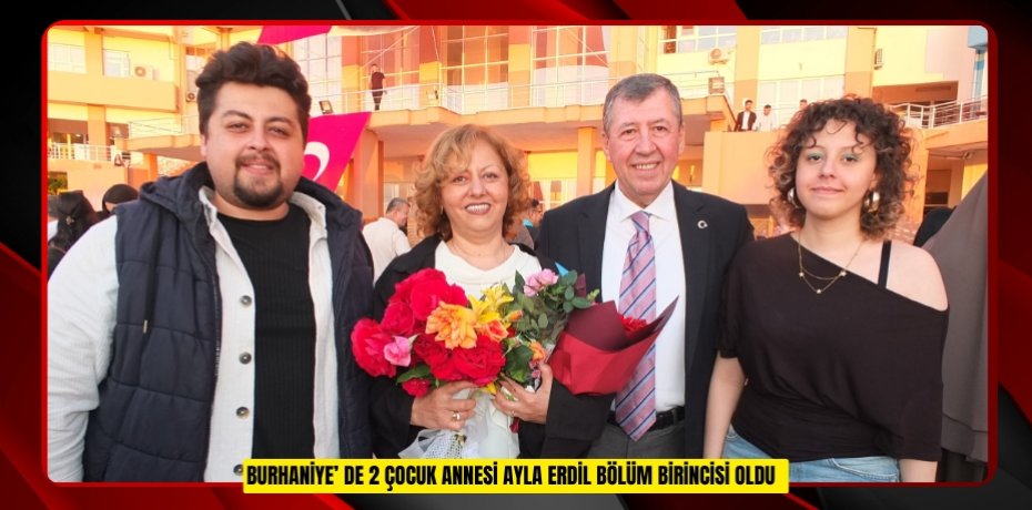 Burhaniye’ de 2 çocuk annesi Ayla Erdil bölüm birincisi oldu  