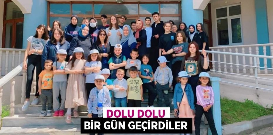 Dolu dolu bir gün geçirdiler