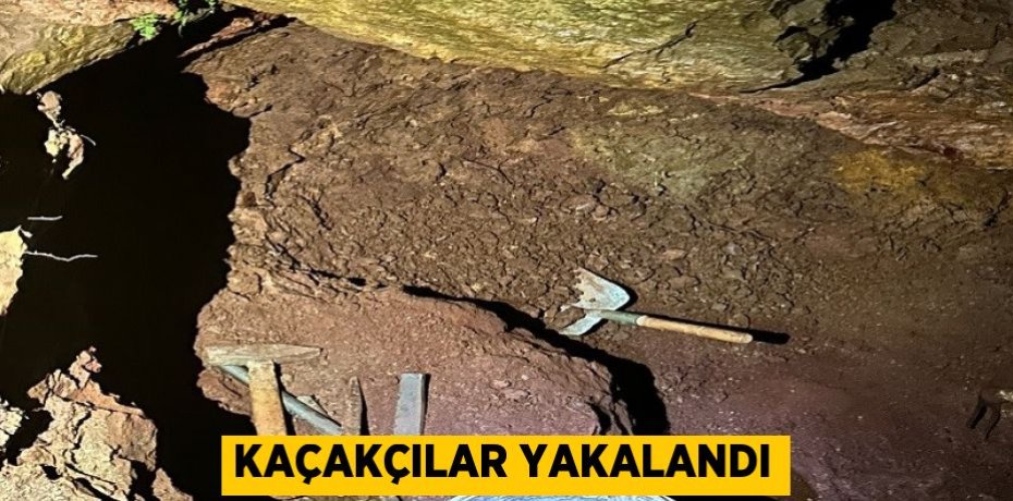 Kaçakçılar yakalandı