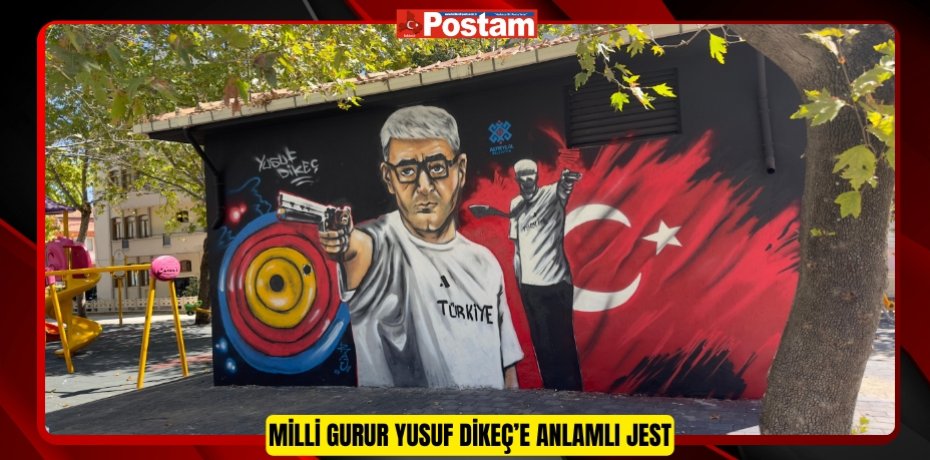 Milli Gurur Yusuf Dikeç’e Anlamlı Jest
