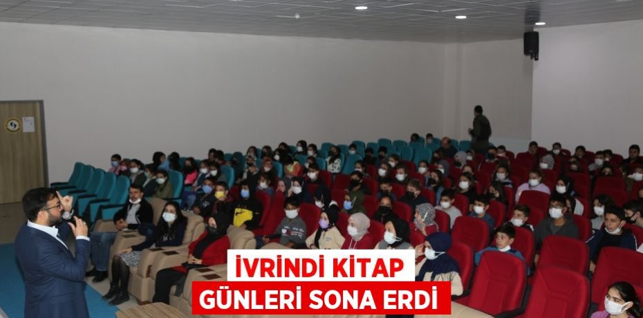 İVRİNDİ KİTAP GÜNLERİ SONA ERDİ