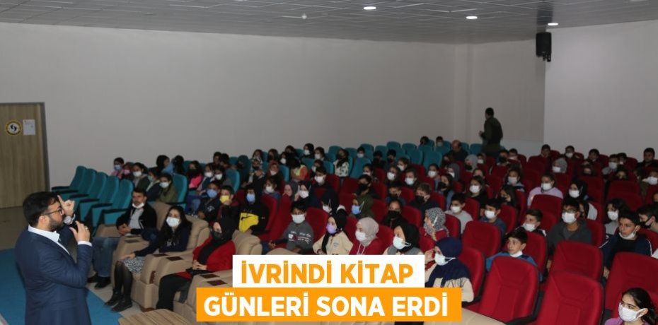 İVRİNDİ KİTAP GÜNLERİ SONA ERDİ