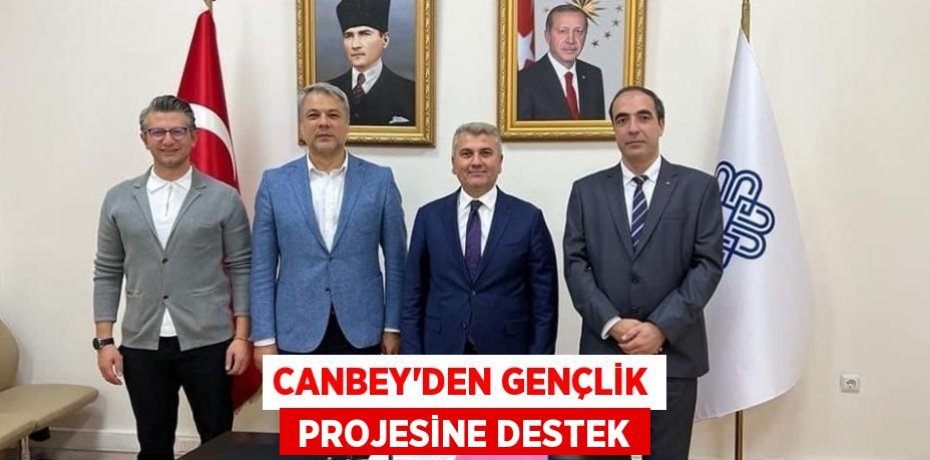 CANBEY’DEN GENÇLİK  PROJESİNE DESTEK
