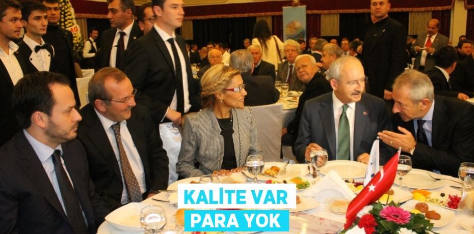 KALİTE VAR PARA YOK