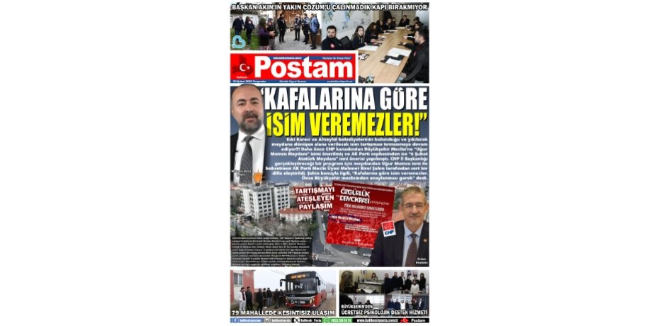 “KAFALARINA GÖRE İSİM VEREMEZLER!”