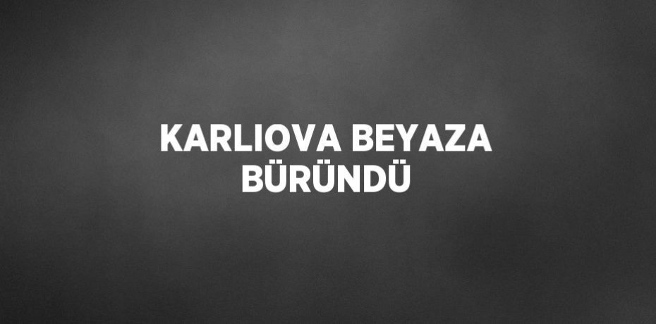 KARLIOVA BEYAZA BÜRÜNDÜ