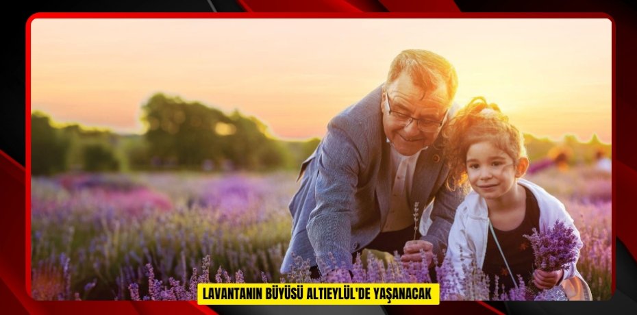  Lavantanın büyüsü Altıeylül'de yaşanacak  