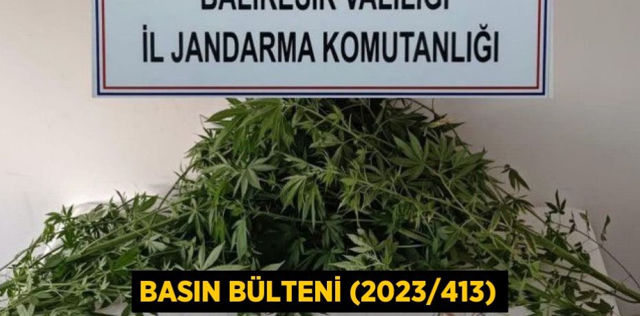 Basın Bülteni (2023/413)