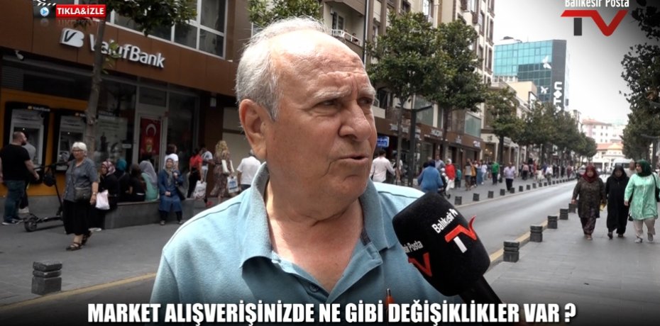GEÇEN SENEYE GÖRE MARKET ALIŞVERİŞİNİZDE NE GİBİ DEĞİŞİKLİKLER VAR? 2