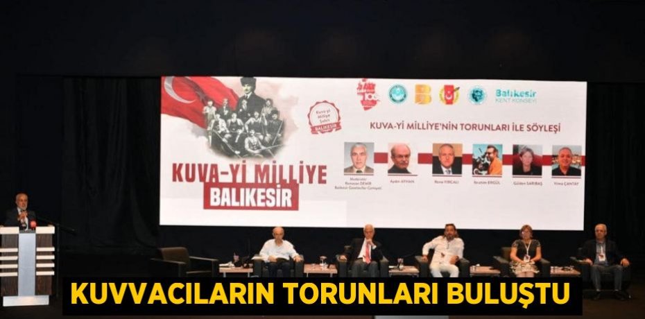 KUVVACILARIN TORUNLARI BULUŞTU