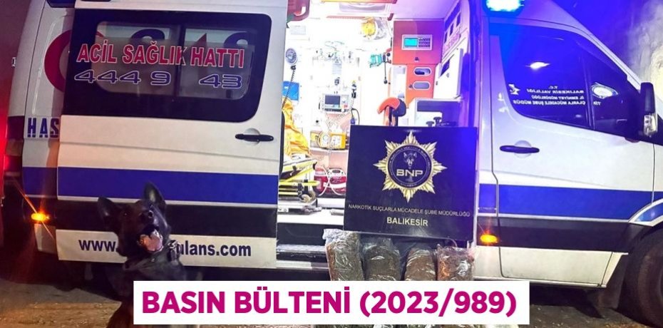 Basın Bülteni (2023/989)