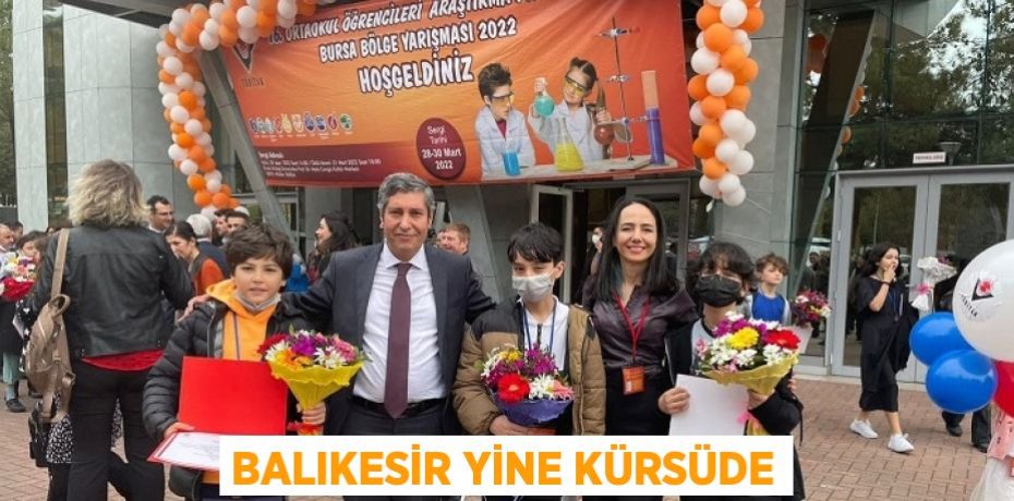 BALIKESİR YİNE KÜRSÜDE