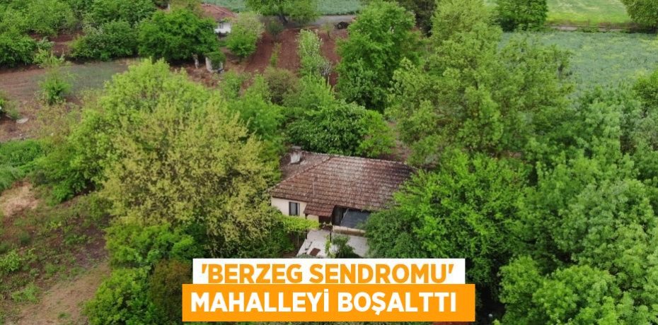 'Berzeg Sendromu' mahalleyi boşalttı 