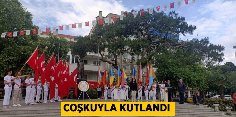 Coşkuyla kutlandı
