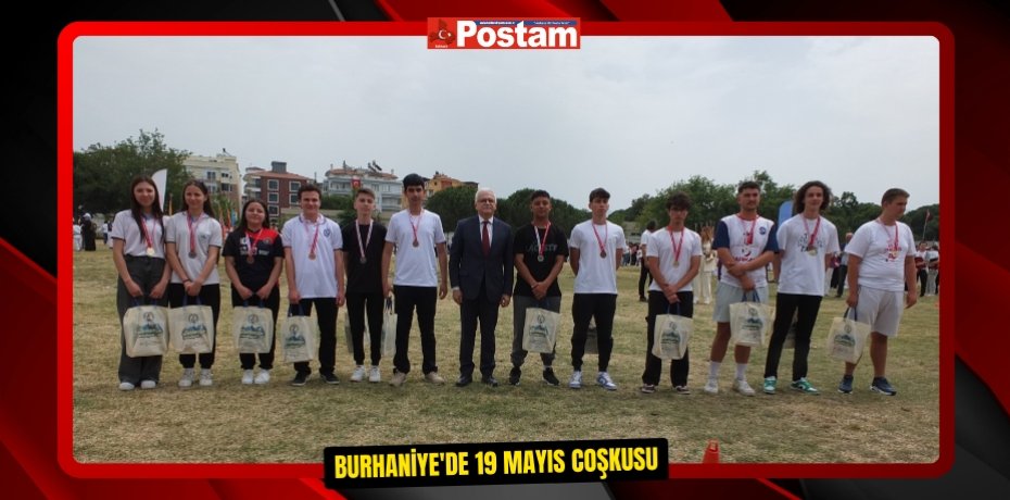 Burhaniye'de 19 Mayıs coşkusu