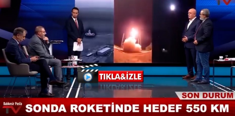 SONDA ROKETİNDE HEDEF 550