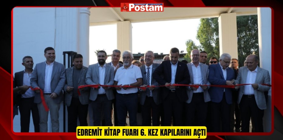 Edremit Kitap Fuarı 6. kez kapılarını açtı