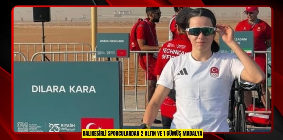 Balıkesirli sporculardan 2 altın ve 1 gümüş madalya