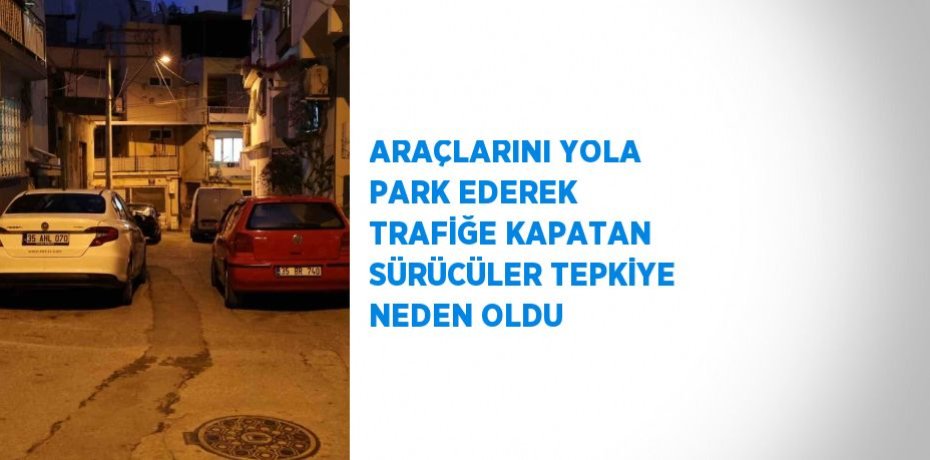 ARAÇLARINI YOLA PARK EDEREK TRAFİĞE KAPATAN SÜRÜCÜLER TEPKİYE NEDEN OLDU