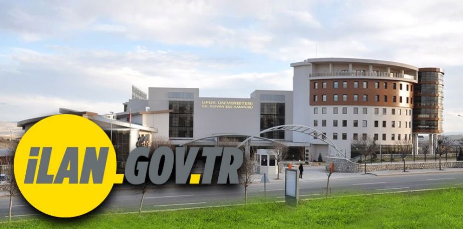 Ufuk Üniversitesi Öğretim ve Araştırma Görevlisi alım ilanı