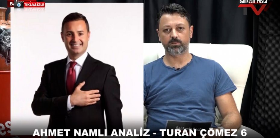 AHMET NAMLI ANALİZ   TURAN ÇÖMEZ