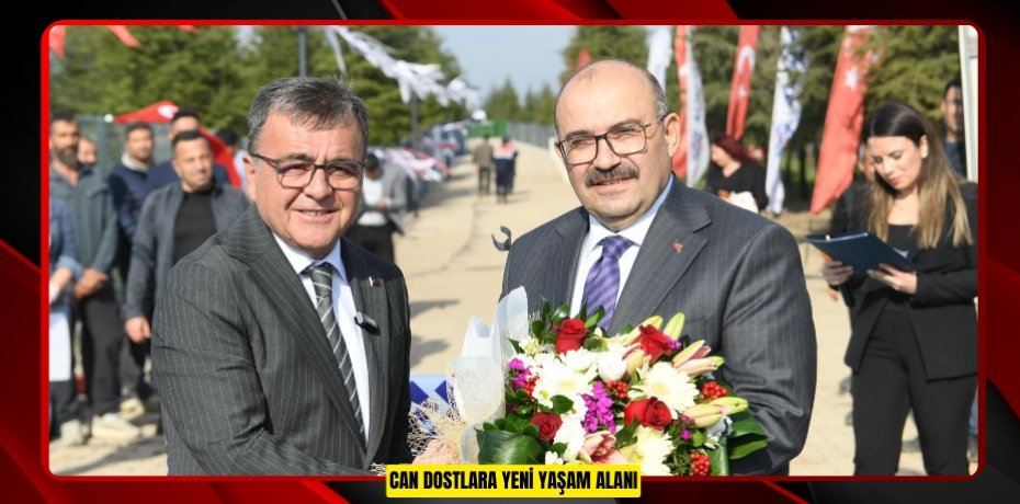 CAN DOSTLARA YENİ YAŞAM ALANI
