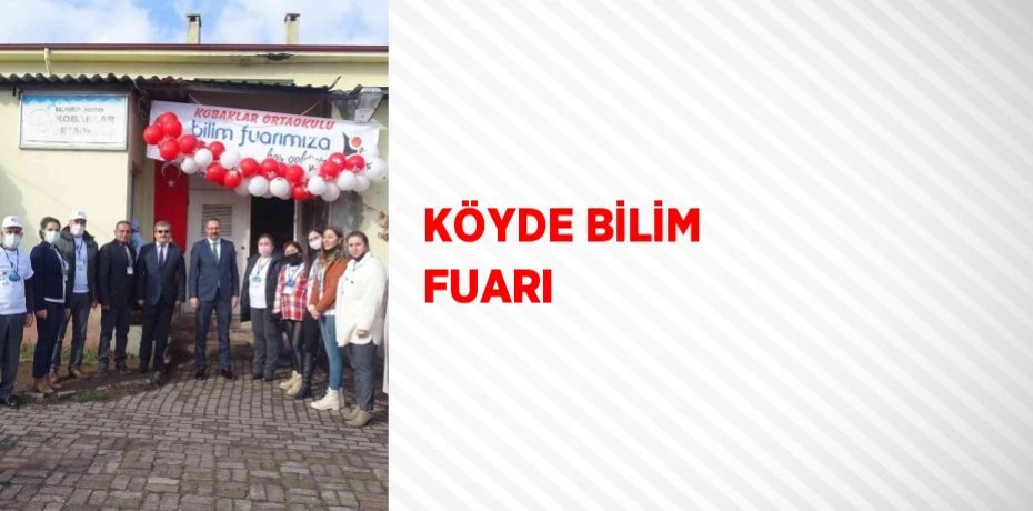 KÖYDE BİLİM FUARI