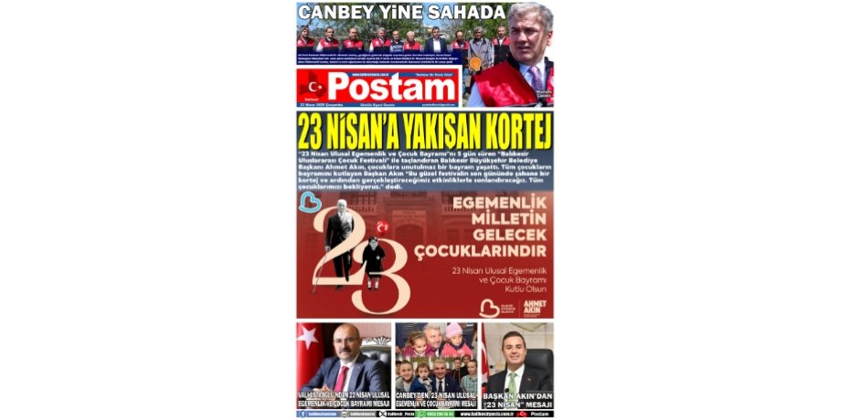 23 NİSAN’A YAKIŞAN KORTEJ