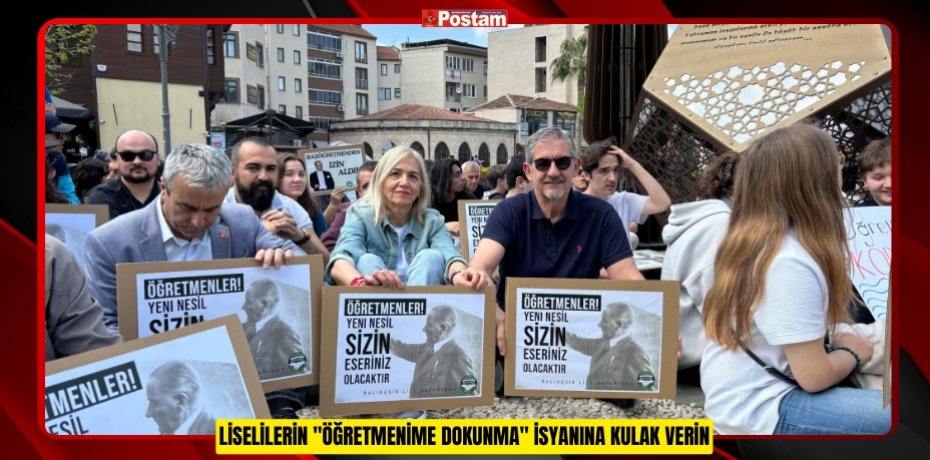 LİSELİLERİN &quot;ÖĞRETMENİME DOKUNMA&quot; İSYANINA KULAK VERİN