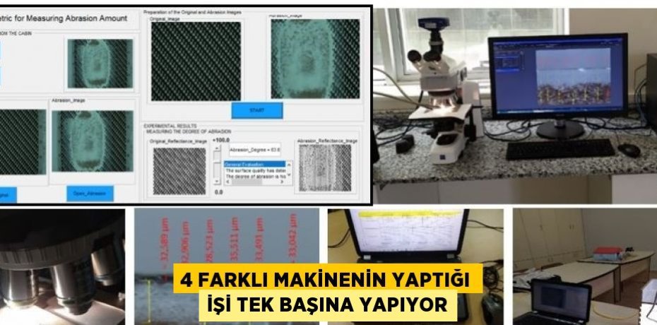 4 FARKLI MAKİNENİN YAPTIĞI İŞİ TEK BAŞINA YAPIYOR
