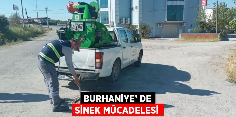 BURHANİYE’ DE SİNEK MÜCADELESİ