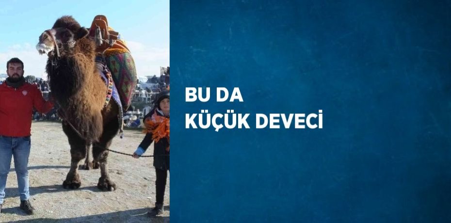 BU DA KÜÇÜK DEVECİ