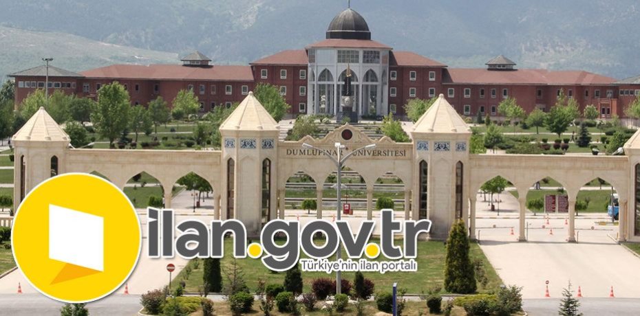 Kütahya Dumlupınar Üniversitesi 4/B Sözleşmeli Personel Alıyor