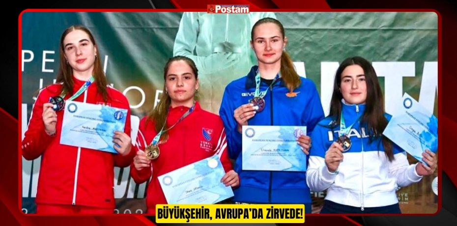 BÜYÜKŞEHİR, AVRUPA’DA ZİRVEDE!