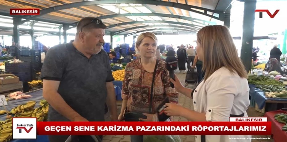 GEÇEN SENE KARİZMA PAZARINDAKİ RÖPORTAJIMIZ 2