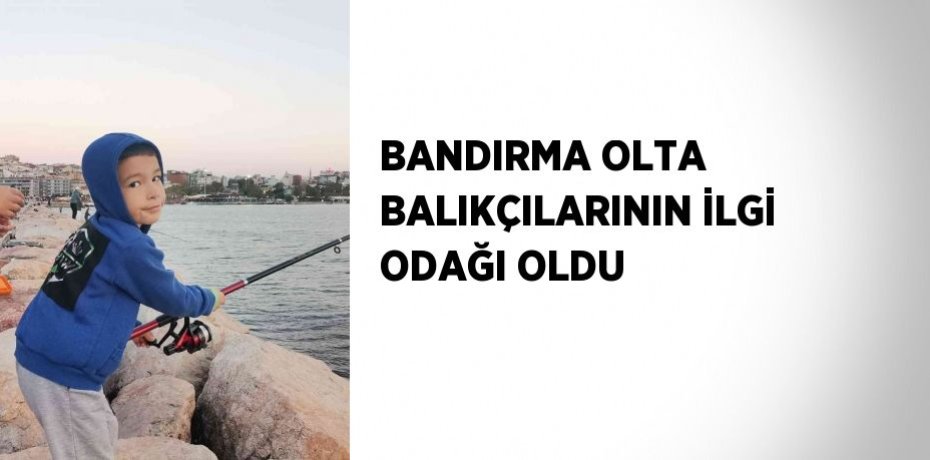 BANDIRMA OLTA BALIKÇILARININ İLGİ ODAĞI OLDU
