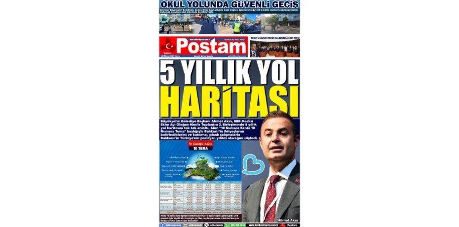 5 YILLIK YOL HARİTASI