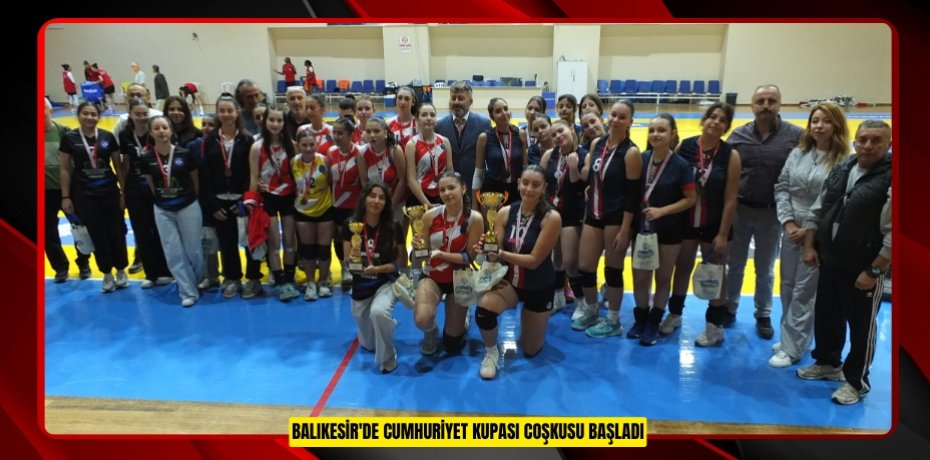 Balıkesir'de Cumhuriyet Kupası coşkusu başladı