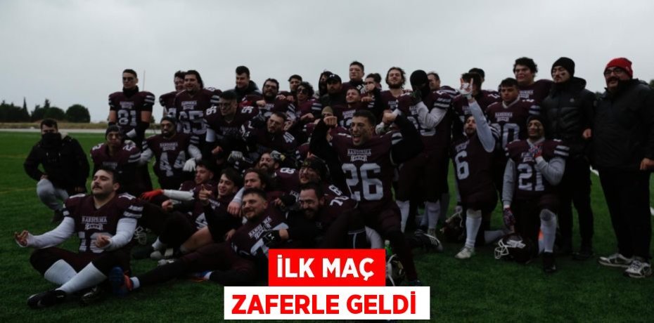 İlk maç zaferle geldi