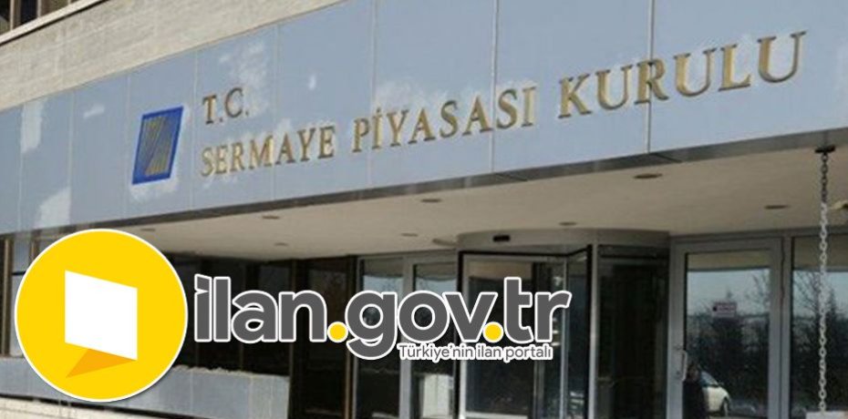 Sermaye Piyasası Kurulu 57 Personel İstihdam Ediyor
