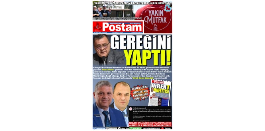 GEREĞİNİ YAPTI!