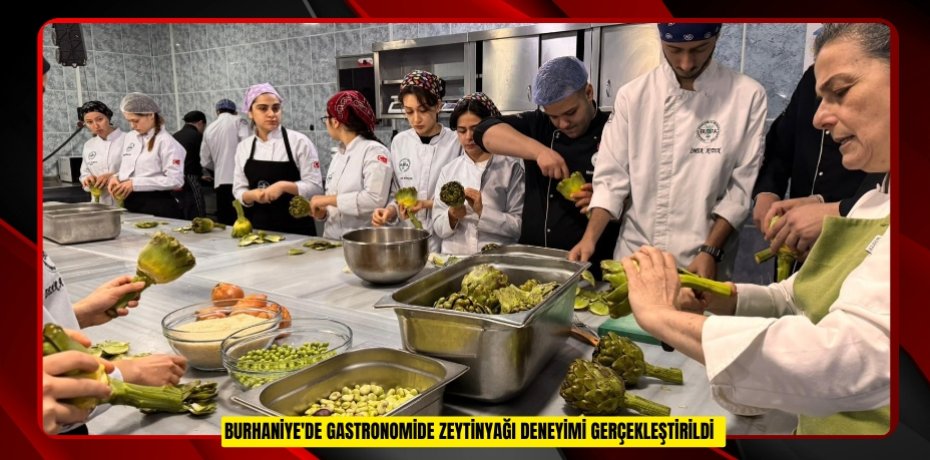 Burhaniye'de Gastronomide zeytinyağı deneyimi gerçekleştirildi  