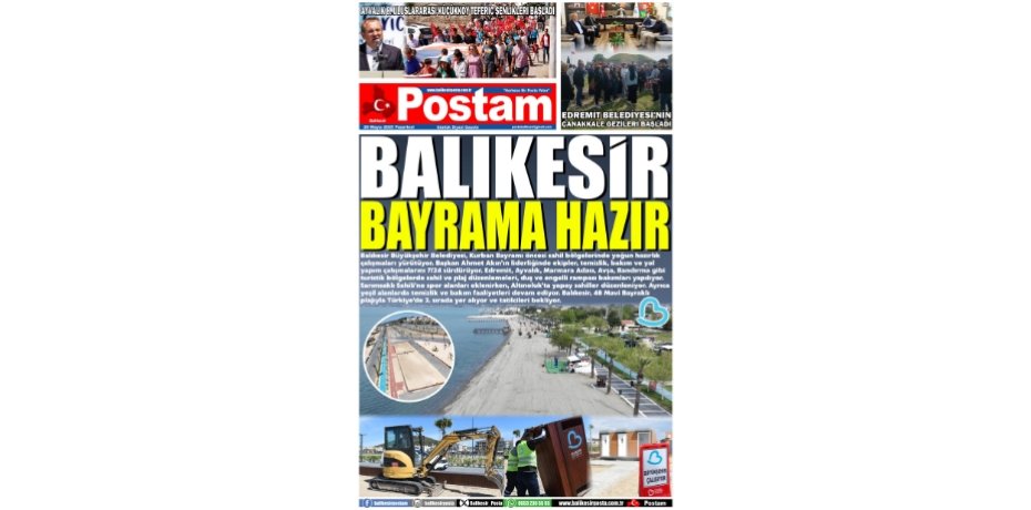BALIKESİR BAYRAMA HAZIR
