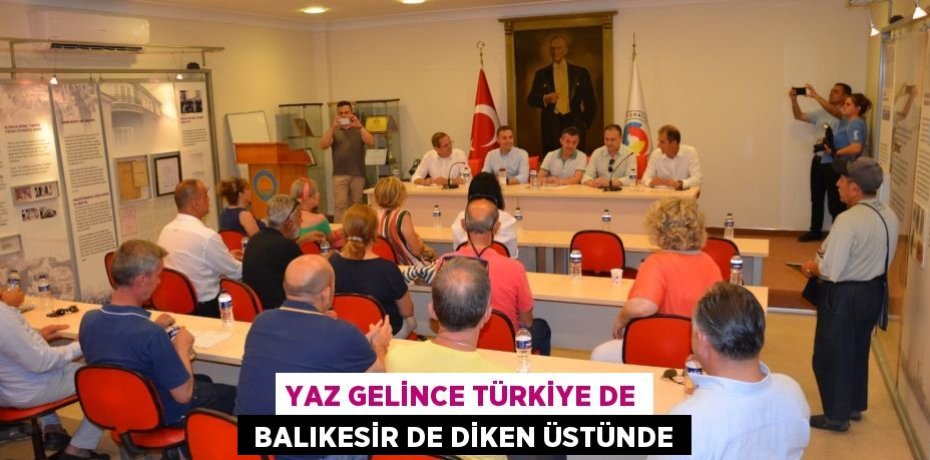 YAZ GELİNCE TÜRKİYE DE  BALIKESİR DE DİKEN ÜSTÜNDE