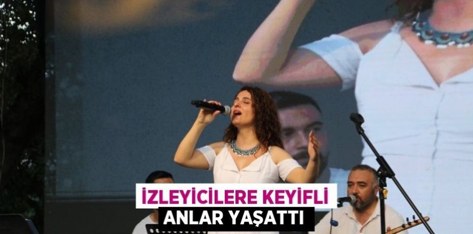 İzleyicilere keyifli anlar yaşattı