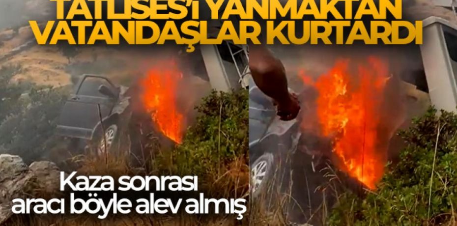 İbrahim Tatlıses'i yanmaktan vatandaşlar kurtardı