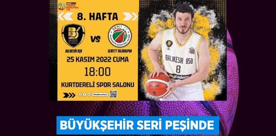 BÜYÜKŞEHİR SERİ PEŞİNDE