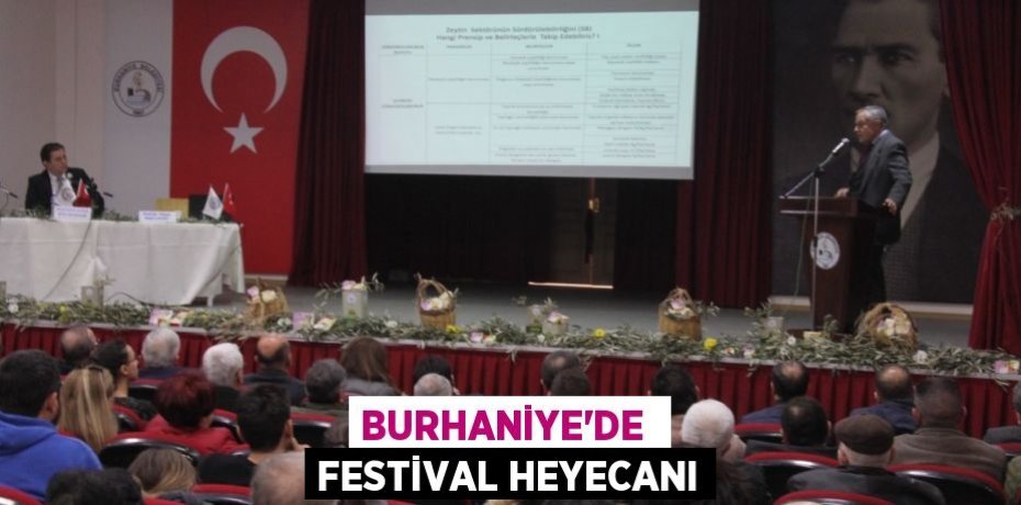 BURHANİYE’DE  FESTİVAL HEYECANI