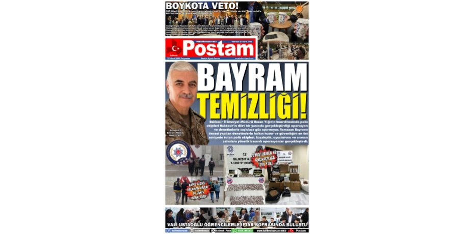 BAYRAM TEMİZLİĞİ!
