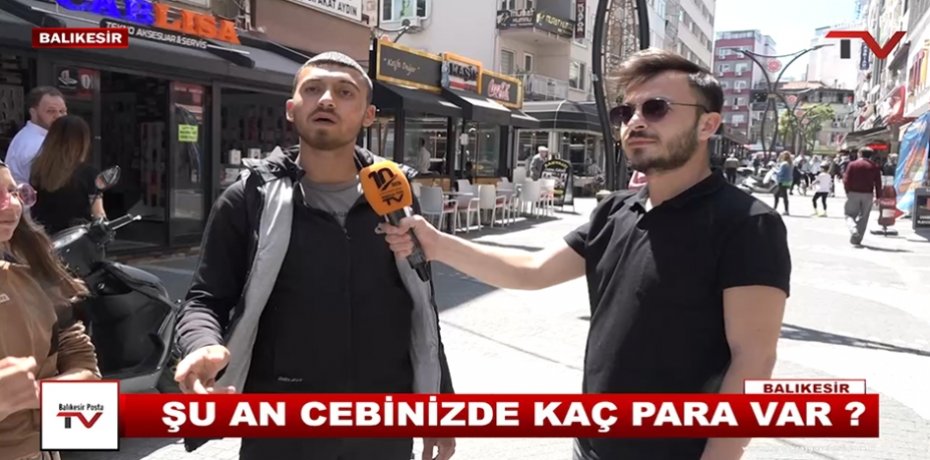 ŞU AN CEBİNİZDE KAÇ PARA VAR ? 2